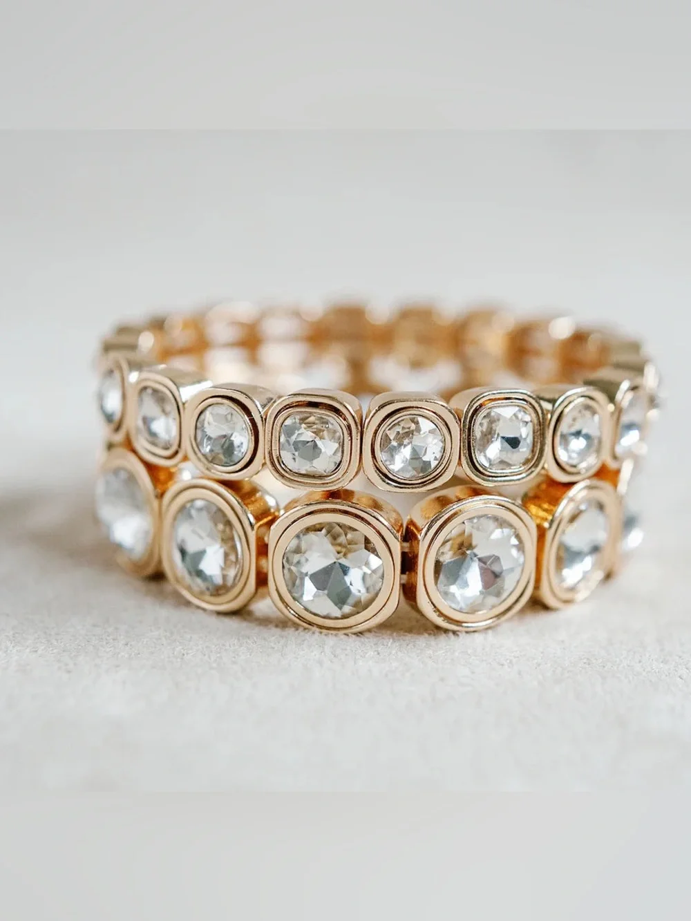 Gold bracelets
